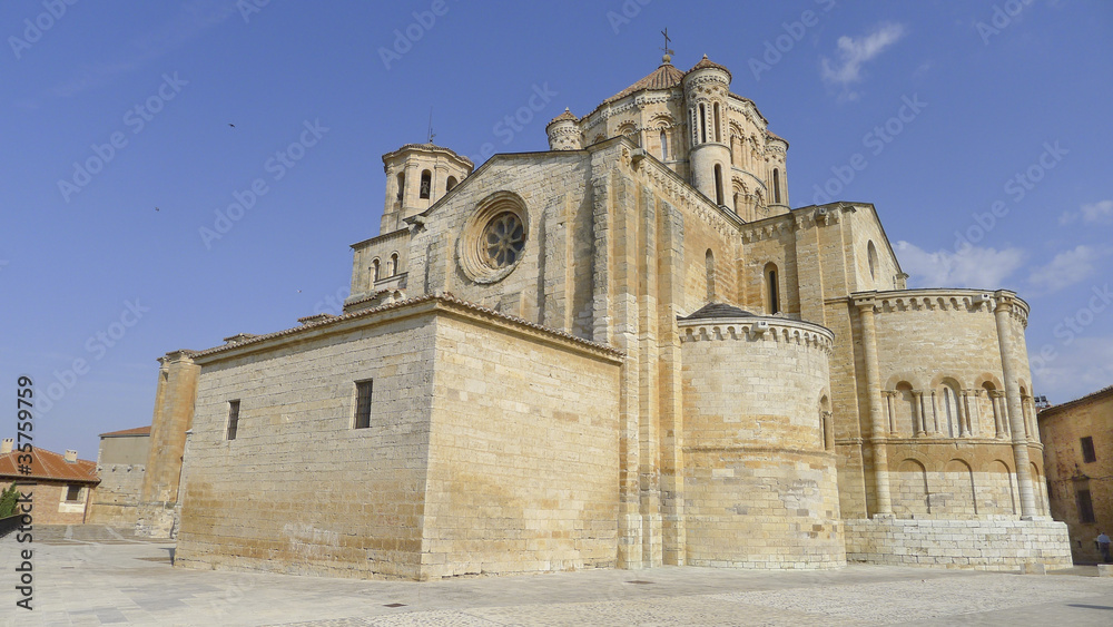 Toro, town of Zamora, Spain. Old church view.