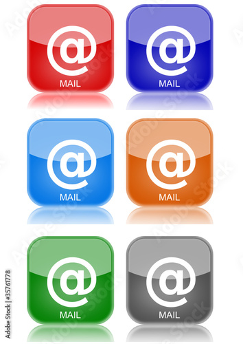 e-mail  "6 buttons of different colors"