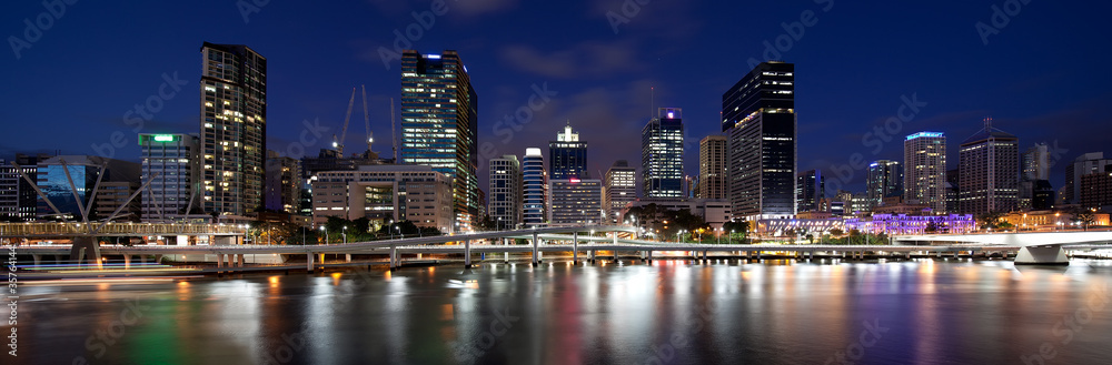 Brisbane Panorama from Southbank