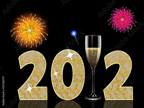 champagne new year2012