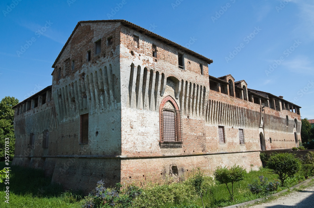 Roccabianca Castle. Emilia-Romagna. Italy.