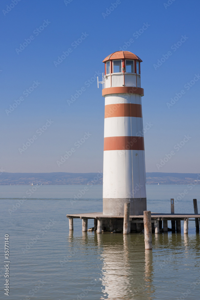 Leuchtturm am Neusiedlersee / Österreich Leuchtturm am Neusiedlersee / Österreich