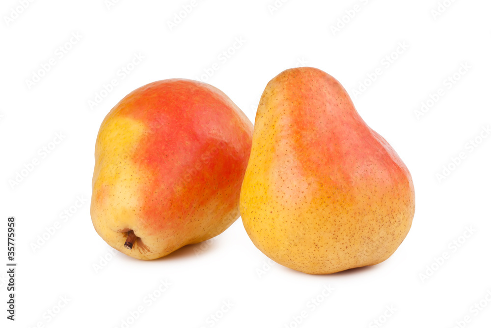 Two Isolated Pears Two Isolated Pears