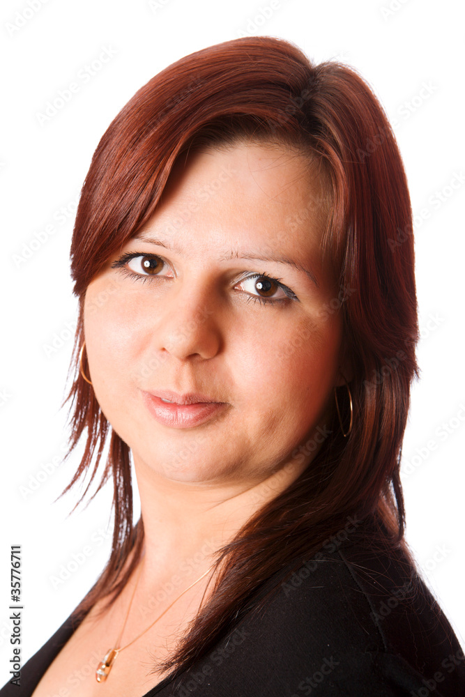 Young redhead woman Young redhead woman