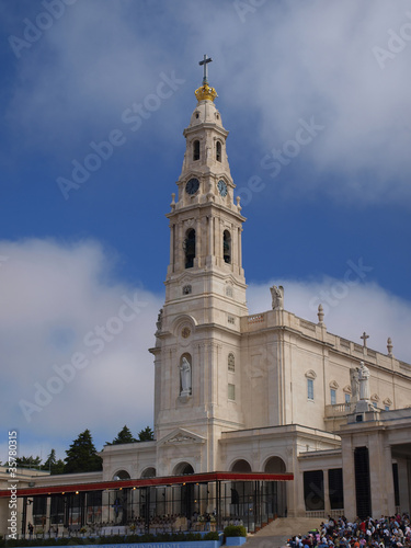 Basilica of Our Lady of the Rosary of Fatima in Portugal
