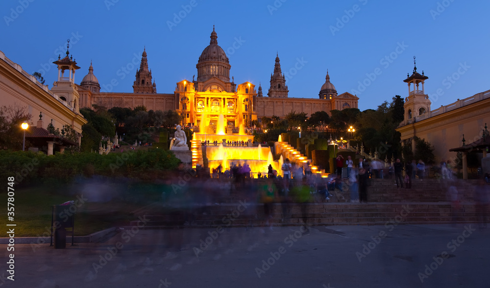 National Palace of Montjuic. Barcelona