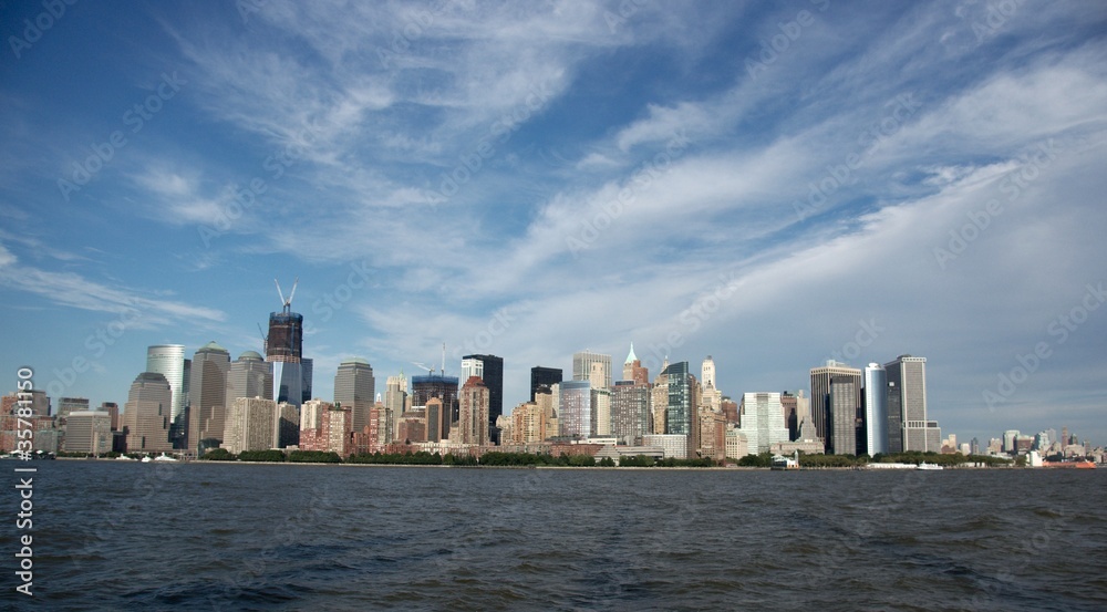 View to new york from south