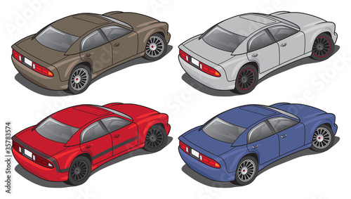 Modern Sporty Sedan in Multiple Colours