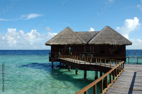 Maldivian seashore