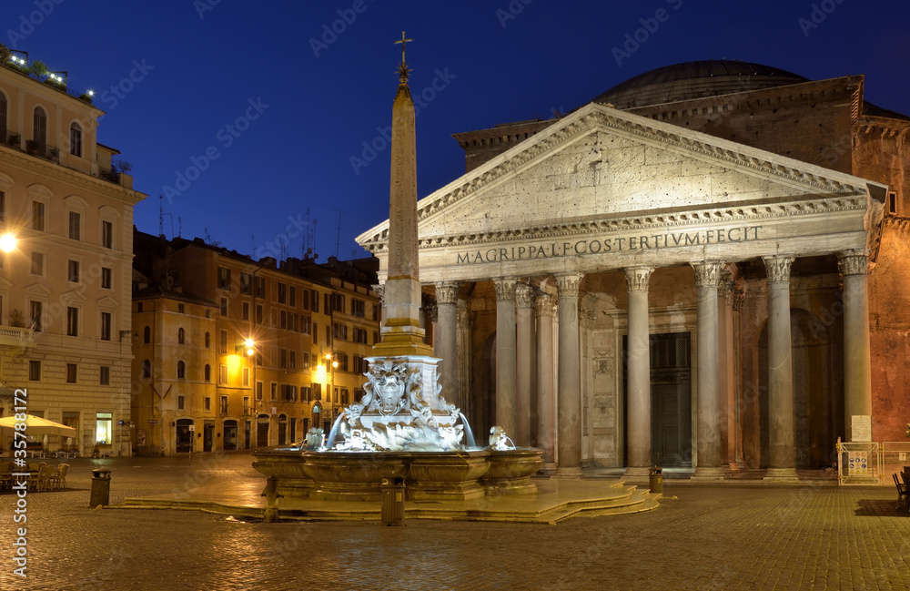 Piazza della Rotonda, Pantheon, Roma