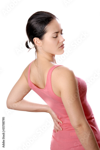 Femme douleur lombaire