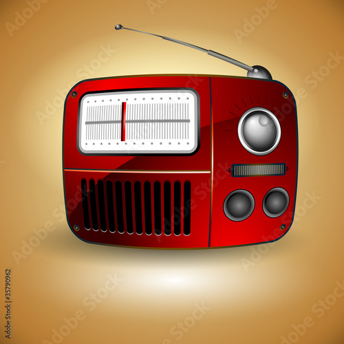 old FM radio icon