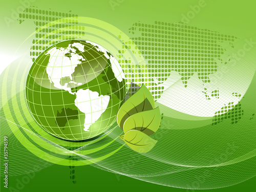 green globe