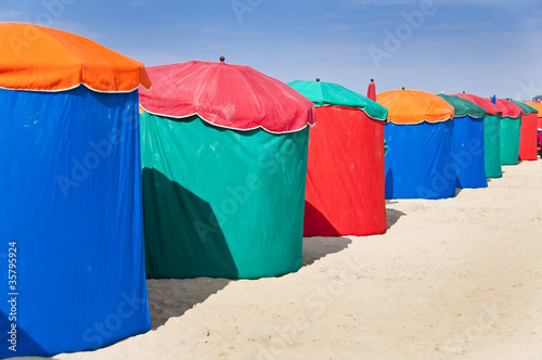 La plage de Deauville - France