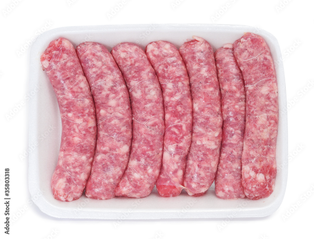 packaged sausages packaged sausages