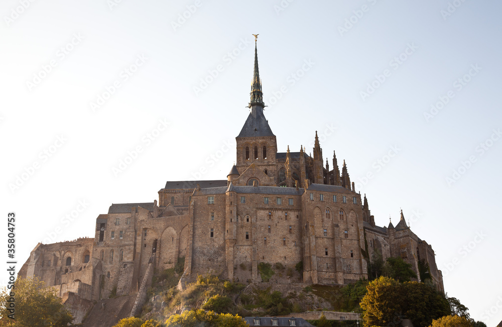 Abadía del Mont Saint-Michel, Francia