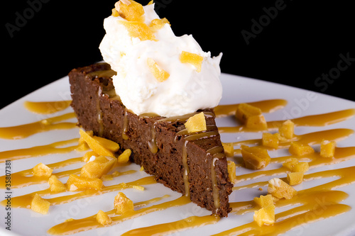 chocolate torte photo