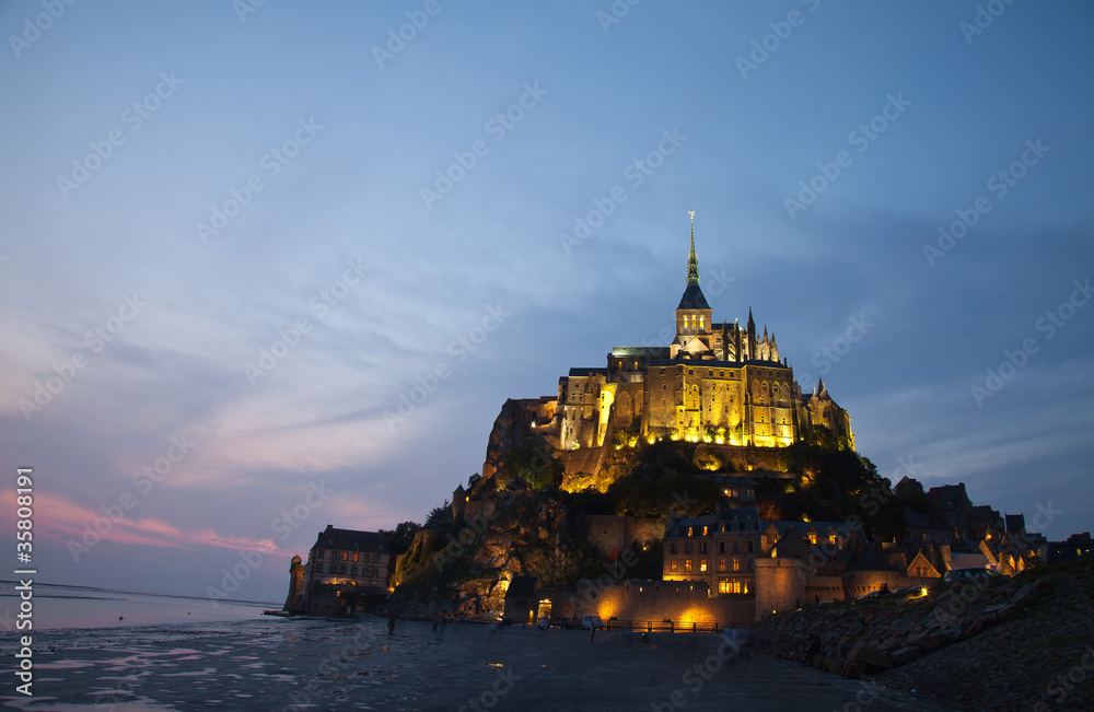 Fototapeta premium Monte San Michel, Francia