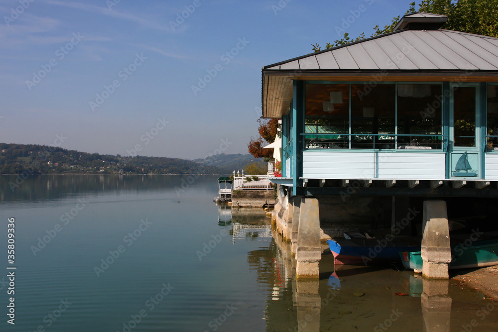 Obraz premium Le lac