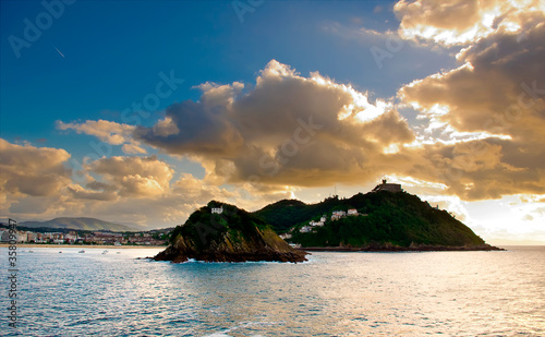 bahia concha desde el paseo nuevo photo