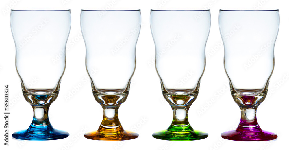 Four Crystal Glasses Four Crystal Glasses