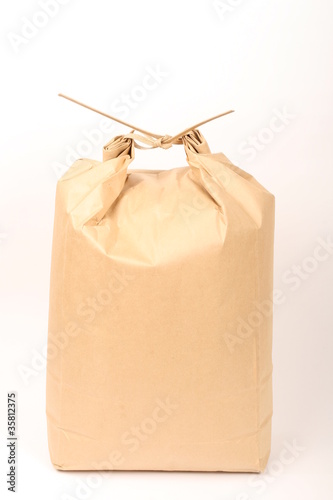 paper rice bag