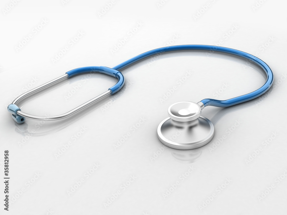 Stethoscope isolated in white background Stethoscope isolated in white background