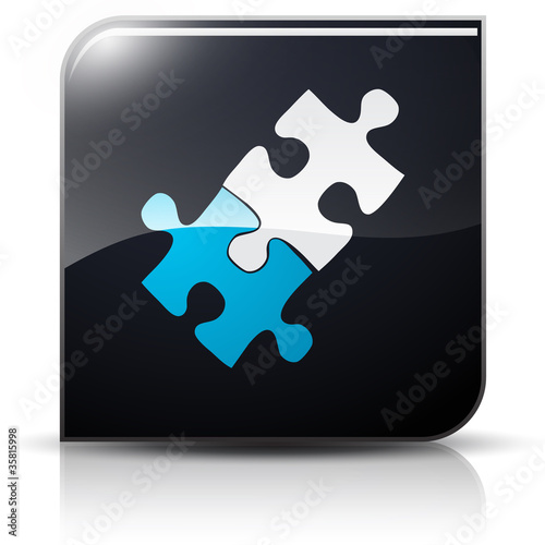 Symbole glossy vectoriel compétences