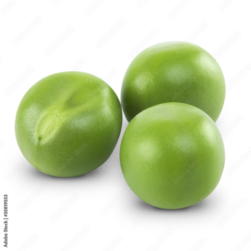 Fresh peas isolated on white background + Clipping Path Fresh peas isolated on white background + Clipping Path