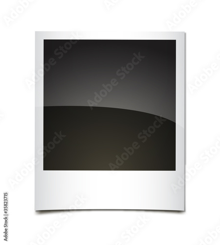 Polaroid vierge brillant