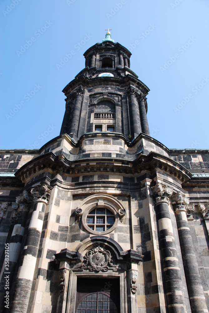 Fototapeta premium Dresden Kreuzkirche