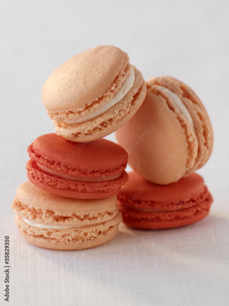Obraz premium Macarons aux Malabars et aux Tagadas 