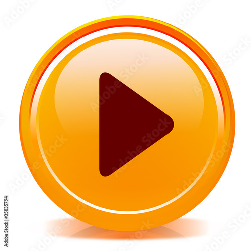 orange play button