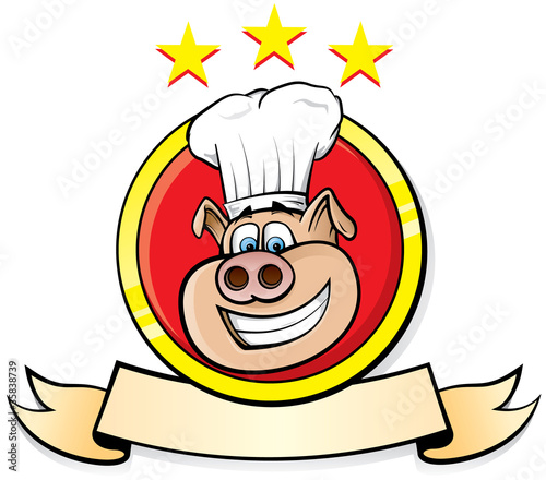 Pig Chef head