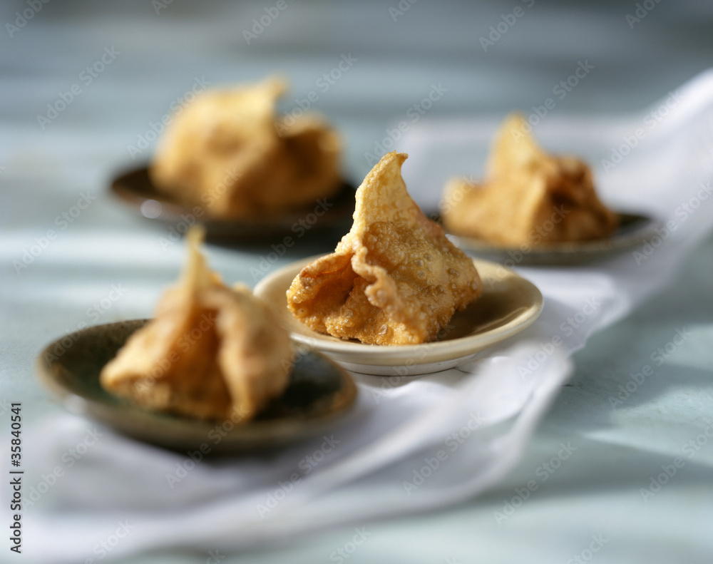 Beignets de fruits caramélisés 