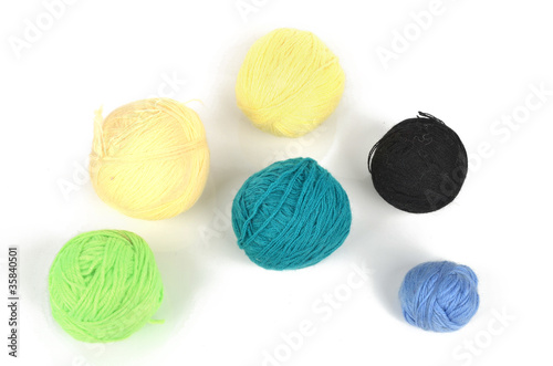 Balls of wool