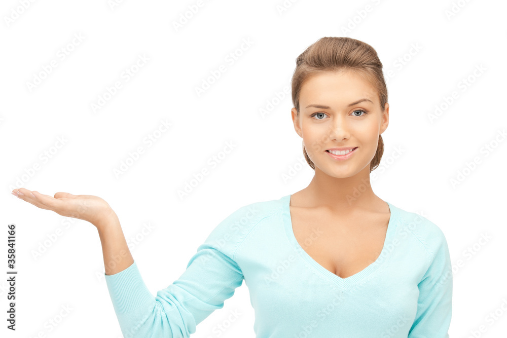 something on the palm