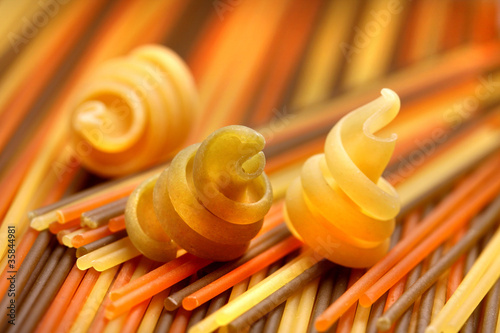 Trottole und Spaghetti Tricolore photo