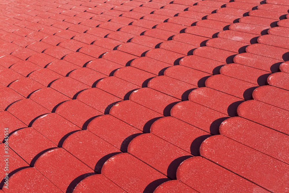 Red roof tiles texture Red roof tiles texture