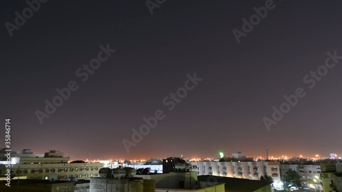 jeddah night timelapes photo