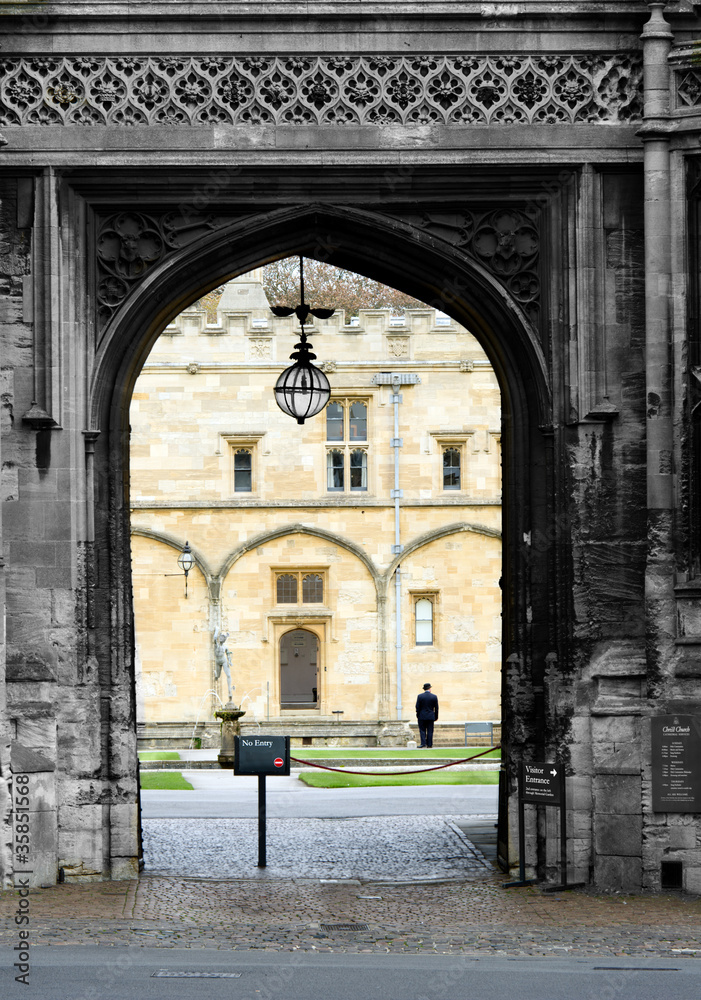 Christ church college, Oxford university