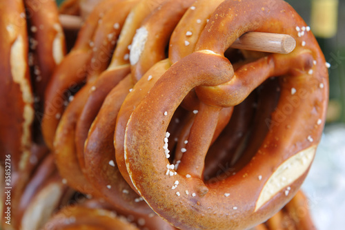 bretzels d'alsace photo