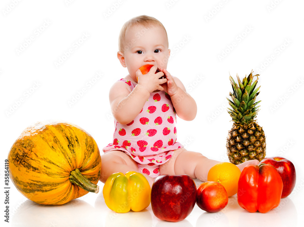 Fototapeta premium little child