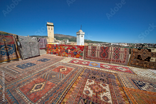 Moroccan carpets, Fes, Morocco (2).
