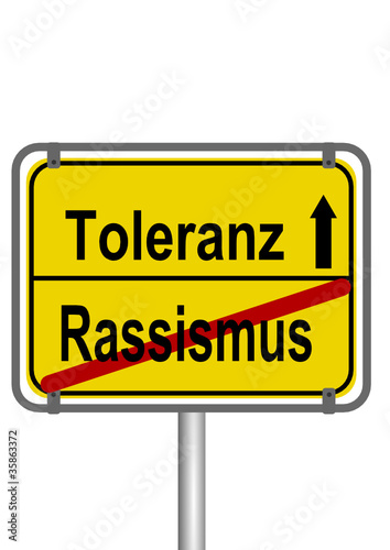 Toleranz vs Rassismus