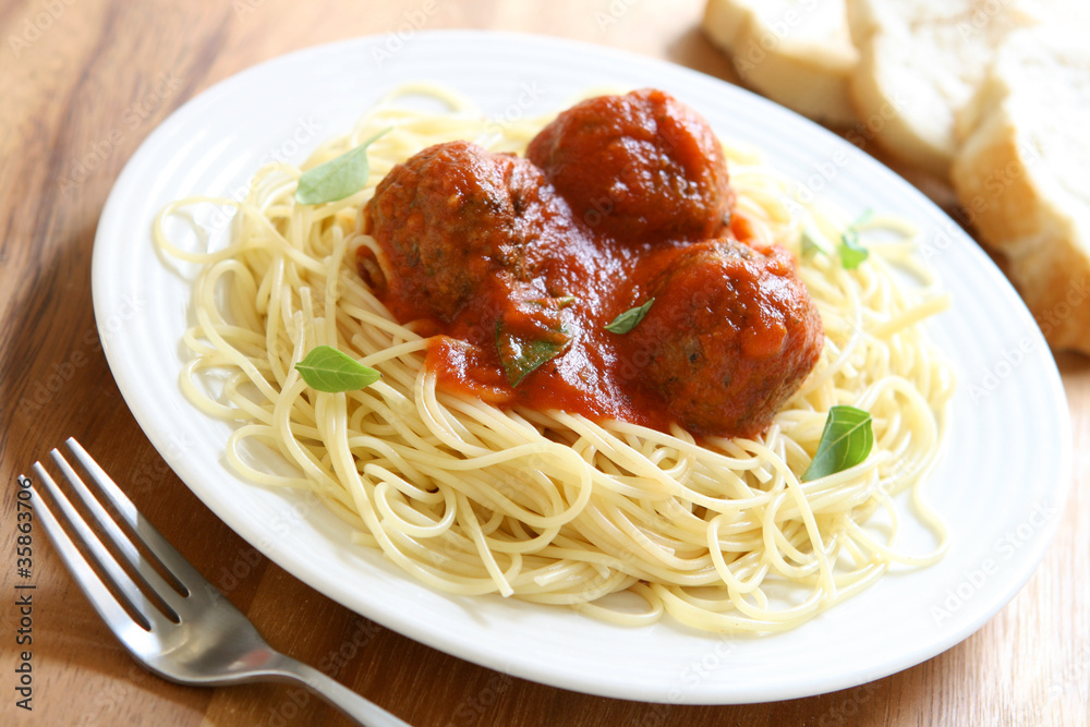 Spaghetti and Meatballs