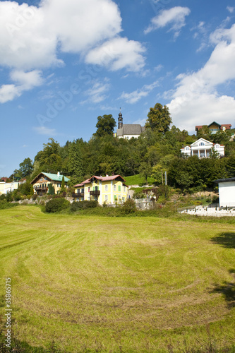 Small Village At Mondsee,Austria