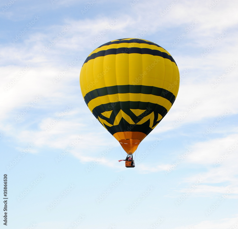 Fototapeta premium Riding an Air Balloon