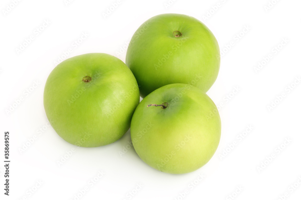 Group Jujube fruit isolated on white background Group Jujube fruit isolated on white background