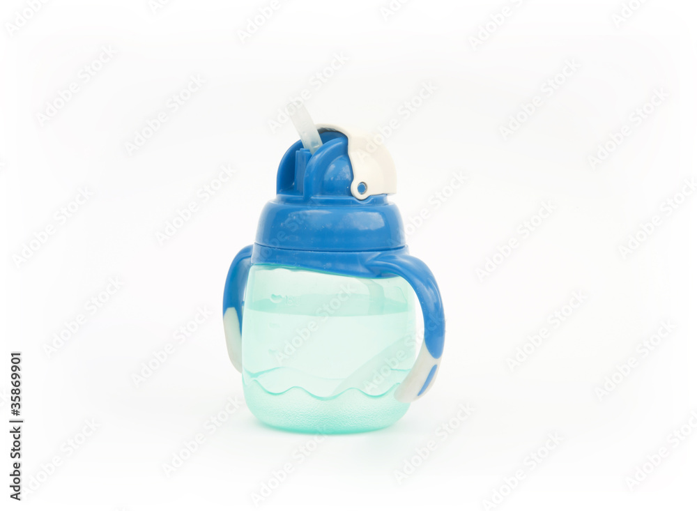 Obraz premium baby water bottle